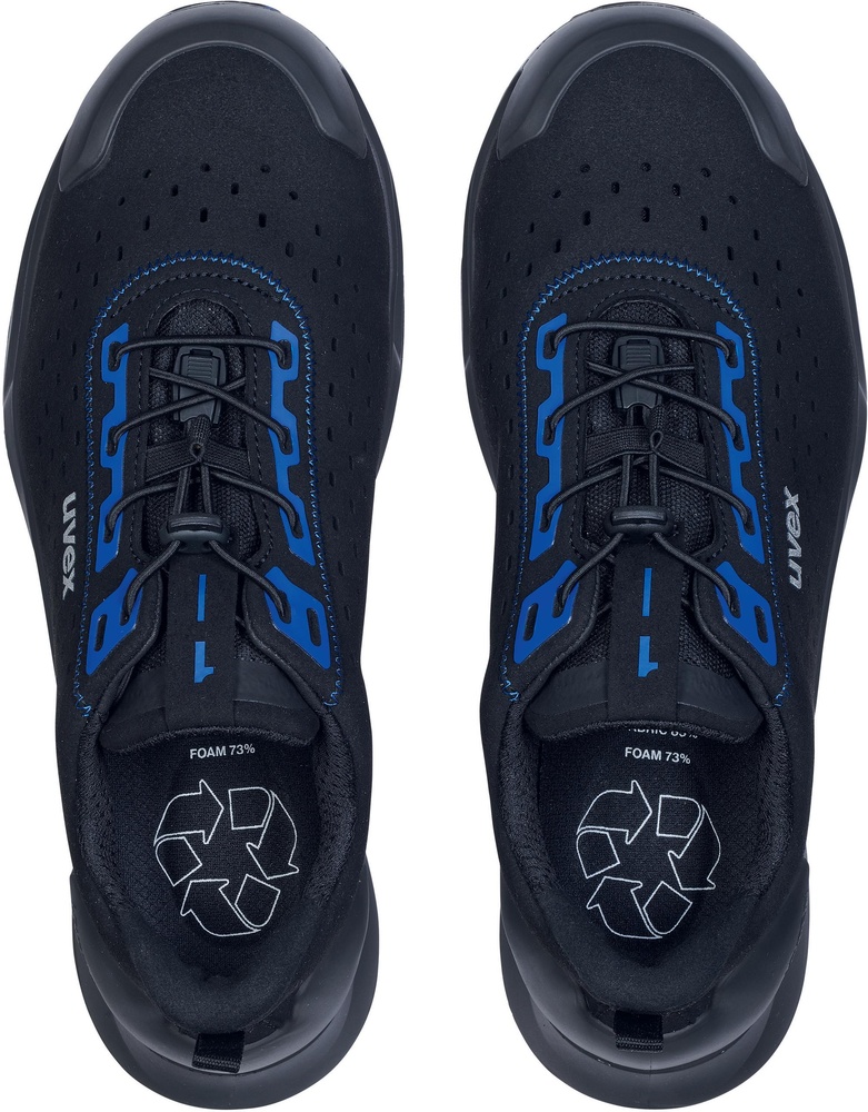 UvexSicherheits-Halbschuhe1X-CraftS1SR68138SchwarzBlau-35Weite11