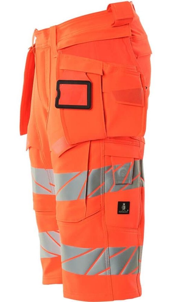 MascotShortslangmitHngetaschenAccelerateSafe19349-711Hi-visRot-C44