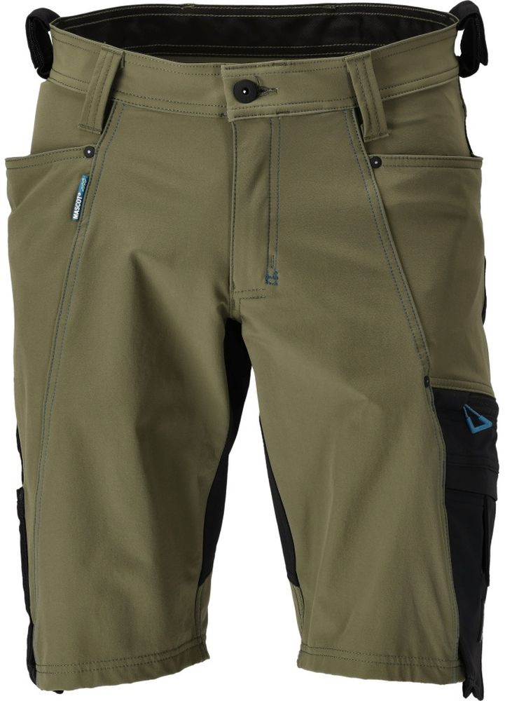 MascotShortsAdvanced23149-311MoosgrnSchwarz-C42