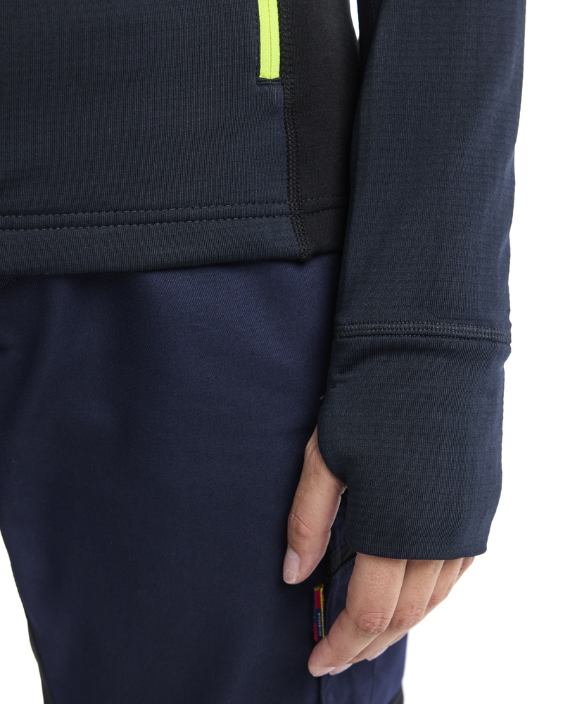 BlklderDamenArbeitsjackeSTRIKERFleecejacke47452539DunkelMarineblauHighVisGelb-L