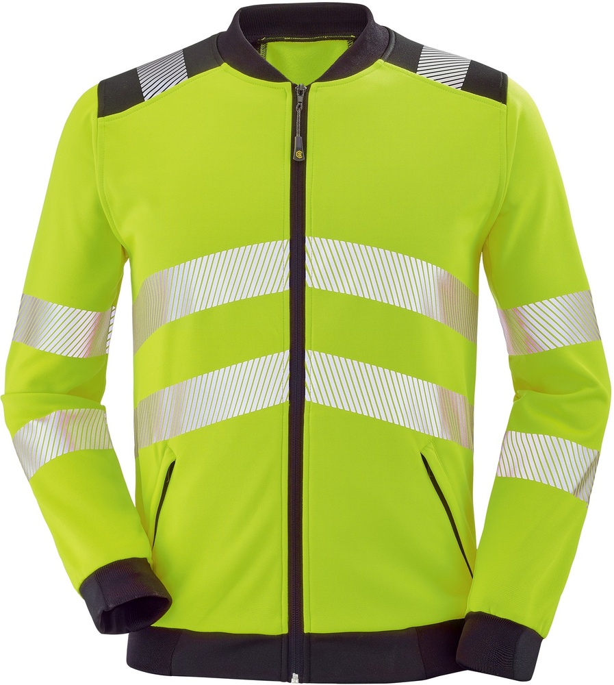 CepovettSweatjackeVallouise9S03FluoYellowBlack-XXL