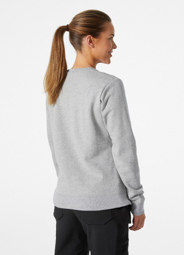 HellyHansenDamenClassicSweatshirtMidGrey-XS