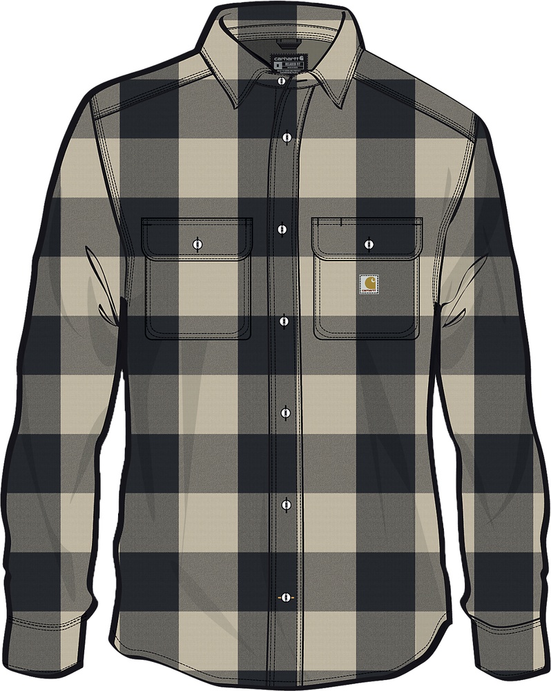 CarharttLong-SleevePlaidShirt107013