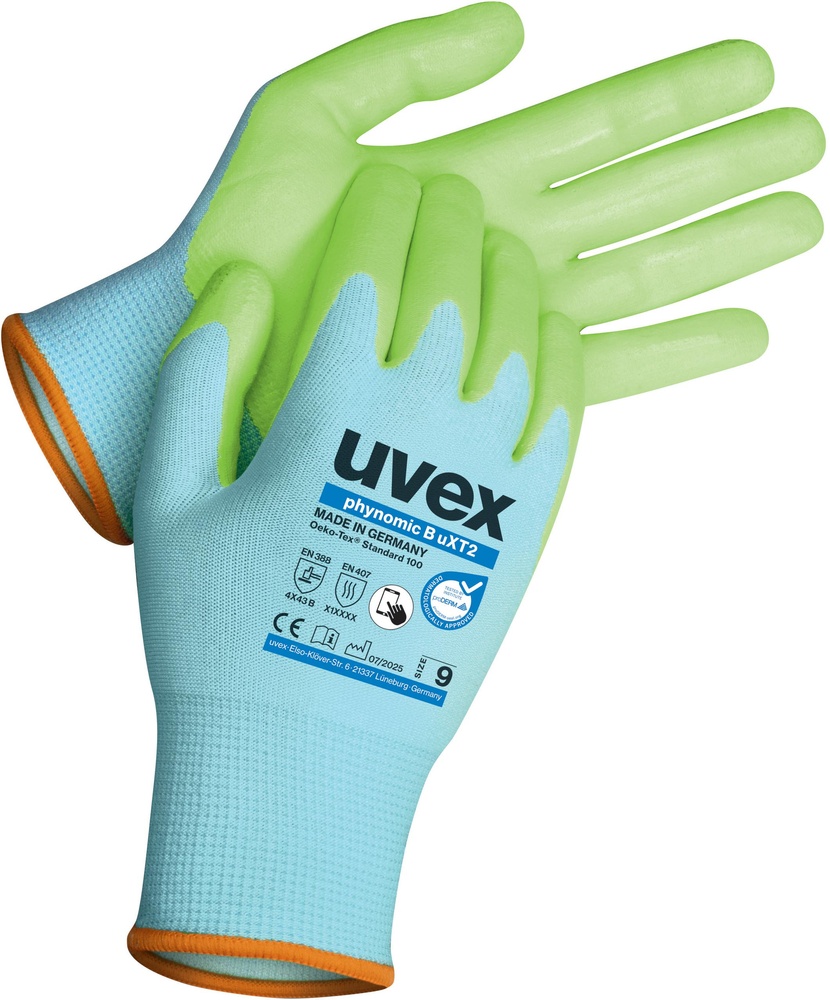 UvexSchnittschutzhandschuhePhynomicBUxt2MR-Strick6078010Paar