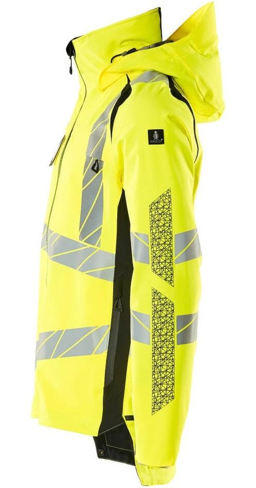 MascotHardShellJackeAccelerateSafe19001-449Hi-visGelbSchwarz-XXL