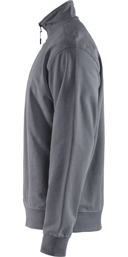 BlklderSweatshirtHalf-Zip33691158Grau-4XL