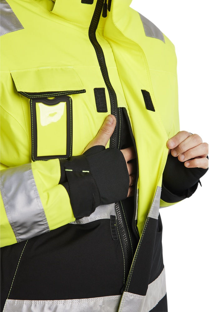 BlklderDamenArbeitsjackeHighVisWinterjacke48721987GelbSchwarz-L