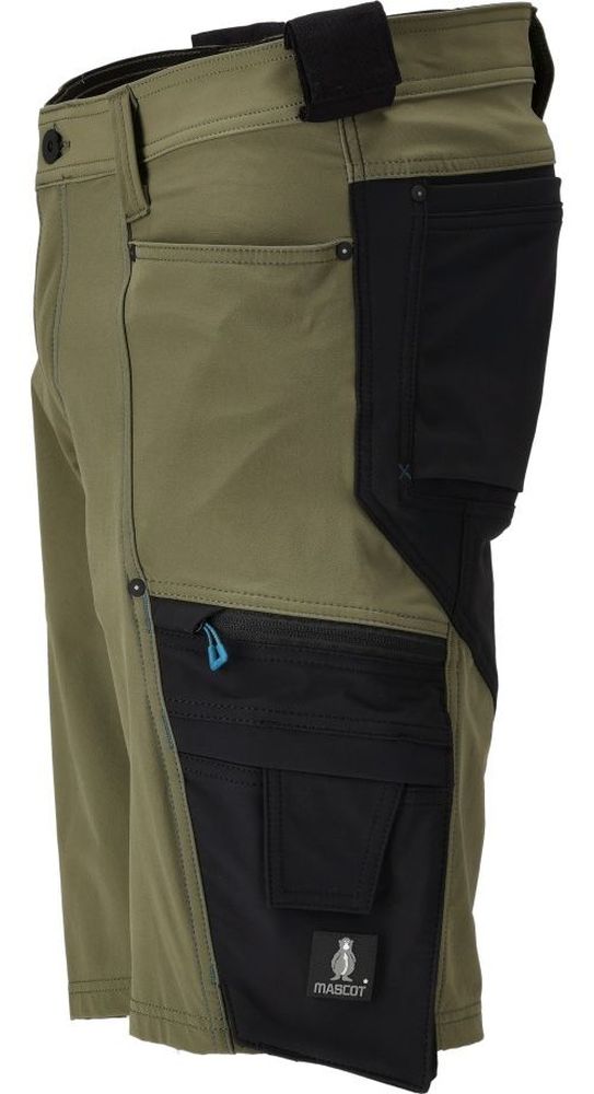MascotShortsAdvanced23149-311MoosgrnSchwarz-C42