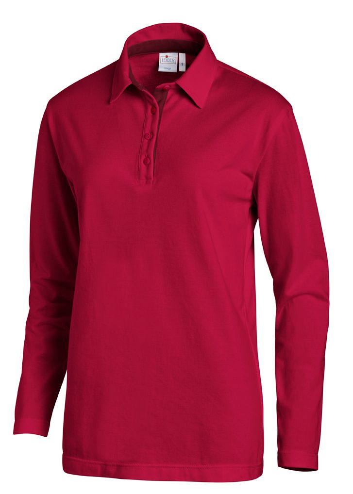 LeiberPolo-ShirtmitLangrmeln0826386421BeereBordeaux