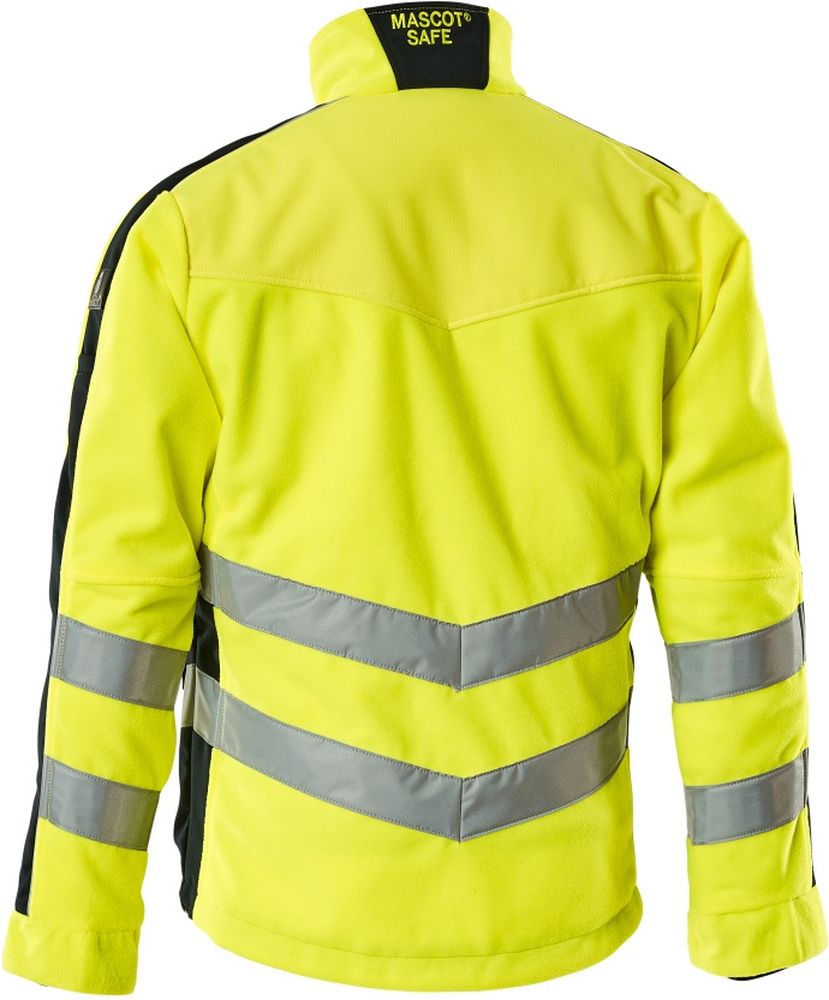MascotFleecejackeSheffieldSafeSupreme15503-259Hi-visGelbSchwarzblau-XXL
