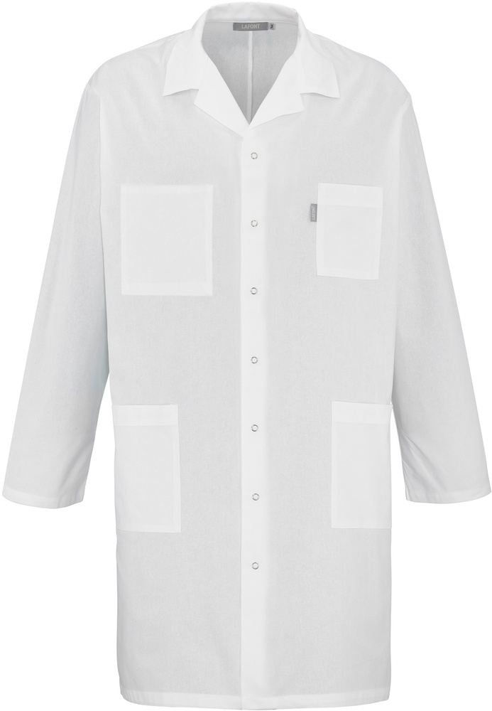 LafontKittelHerrenLangarmAxel87BTC3White-XS