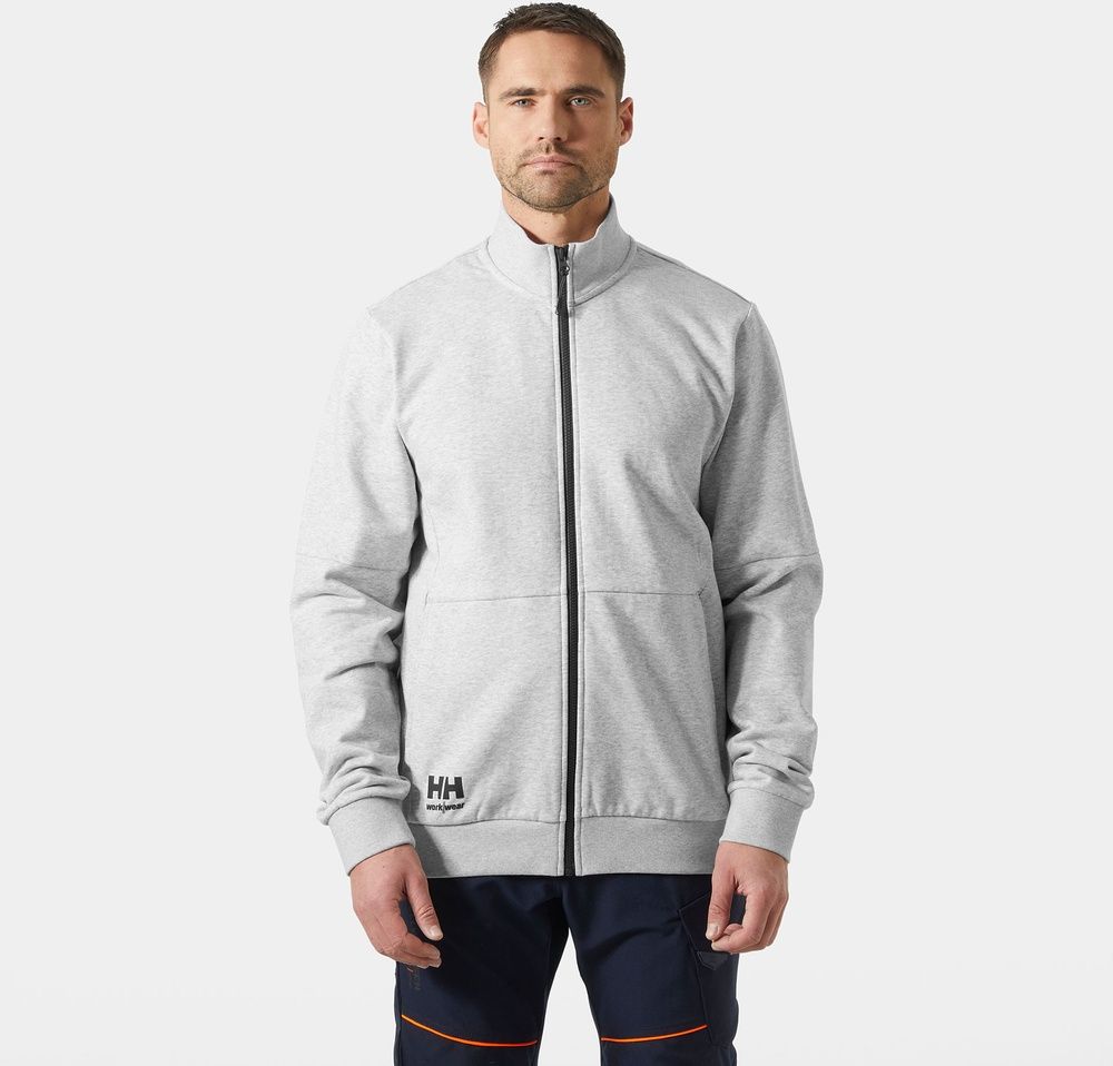 HellyHansenSweatshirtEvoZip79344GreyMelange-XS