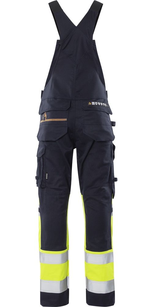 FristadsFlamestatHighVisLatzhose2168ATHF300239Hi-VisYellowNavy-C64