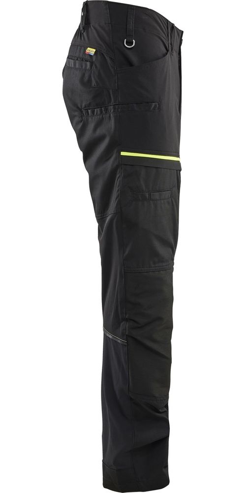 BlklderArbeitshoseServicemitStretch14561845SchwarzHighVisGelb-C146