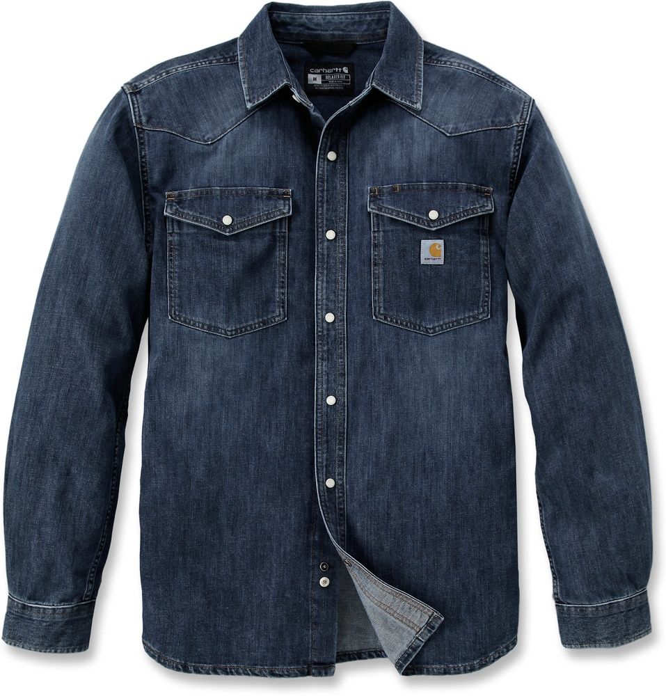 CarharttLongsleeveDenimLSSnapFrontShirt106429Wyatt-M CarharttLongsleeveDenimLSSnapFrontShirt106429Wyatt-M