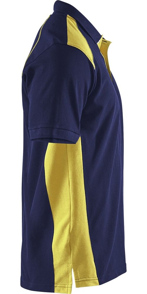 BlklderPoloshirt33241050MarineblauHighVisGelb-4XL