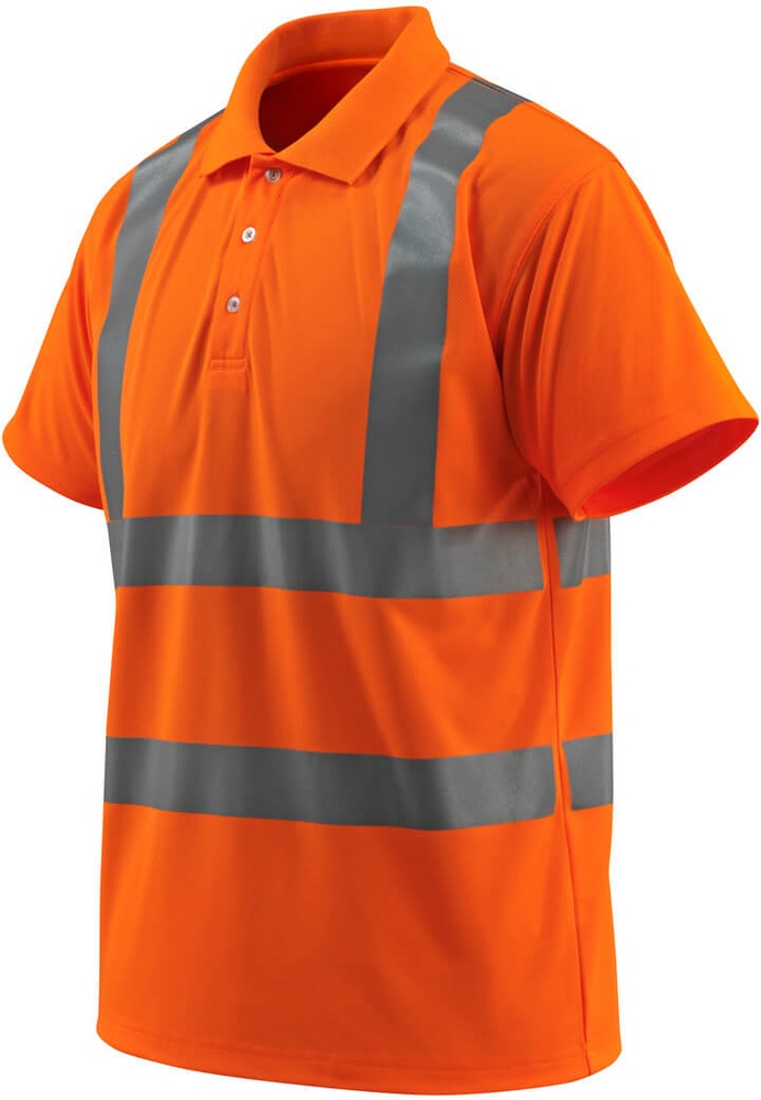 MascotPolo-ShirtBowenSafeLight50593-972Hi-visOrange-XXL