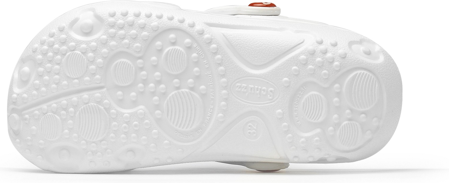 SchuzzSchuzzKinderClogBadeschuheGlobuleBbuniBlancWei