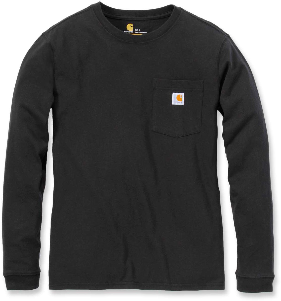 CarharttDamenFemaleShirtWorkwPocketLST-ShirtBlack