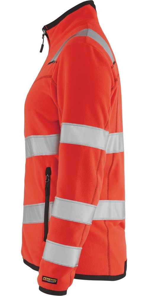 BlklderDamenArbeitsjackeHighVisMicrofleeceJacke49661010Rot-L