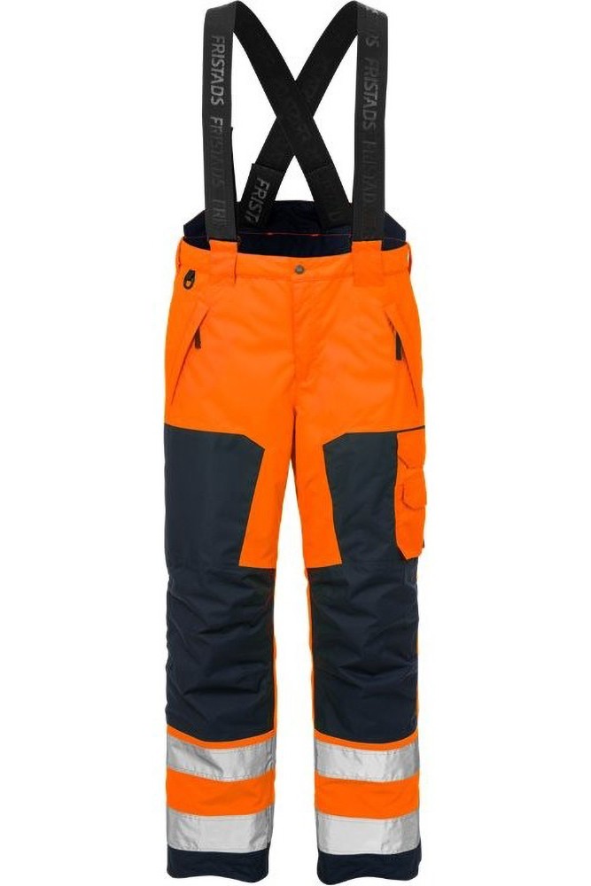 FristadsWarnschutz-HoseHighVisAirtechWinterhoseKl22035GTTWarnschutz-OrangeMarine-XS