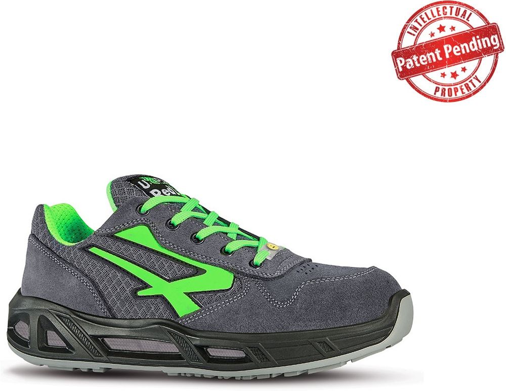 U-PowerSicherheitsschuheHalbschuhePointCarpetEsdS1PSrcRC20036Grau-35