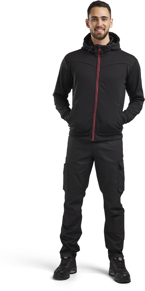 BlklderArbeitsjackeKapuzenjacke33632526SchwarzRot-4XL