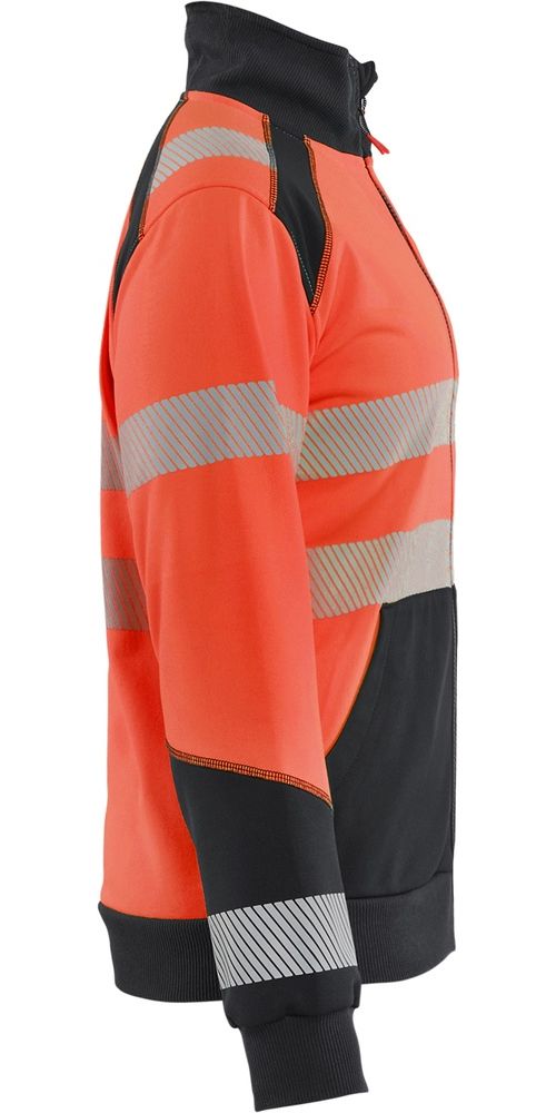 BlklderDamenArbeitsjackeHighVisSweatjacke35082528RotSchwarz-L