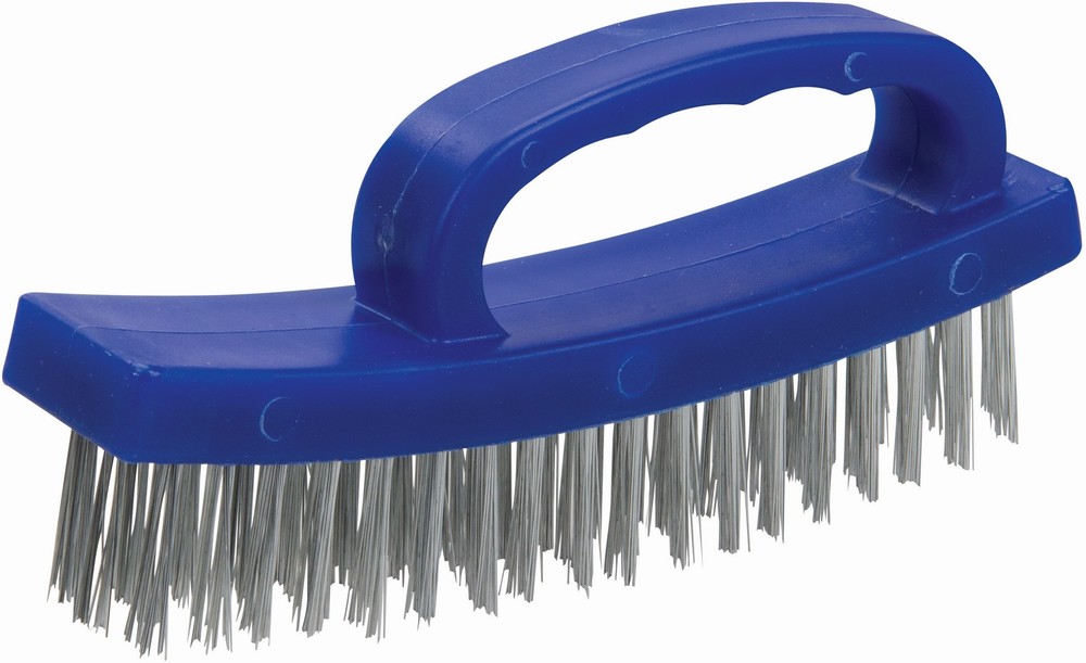 SilverlineMaschinenbau-WerkzeugDrahtbrstemitD-Griff4-reihig