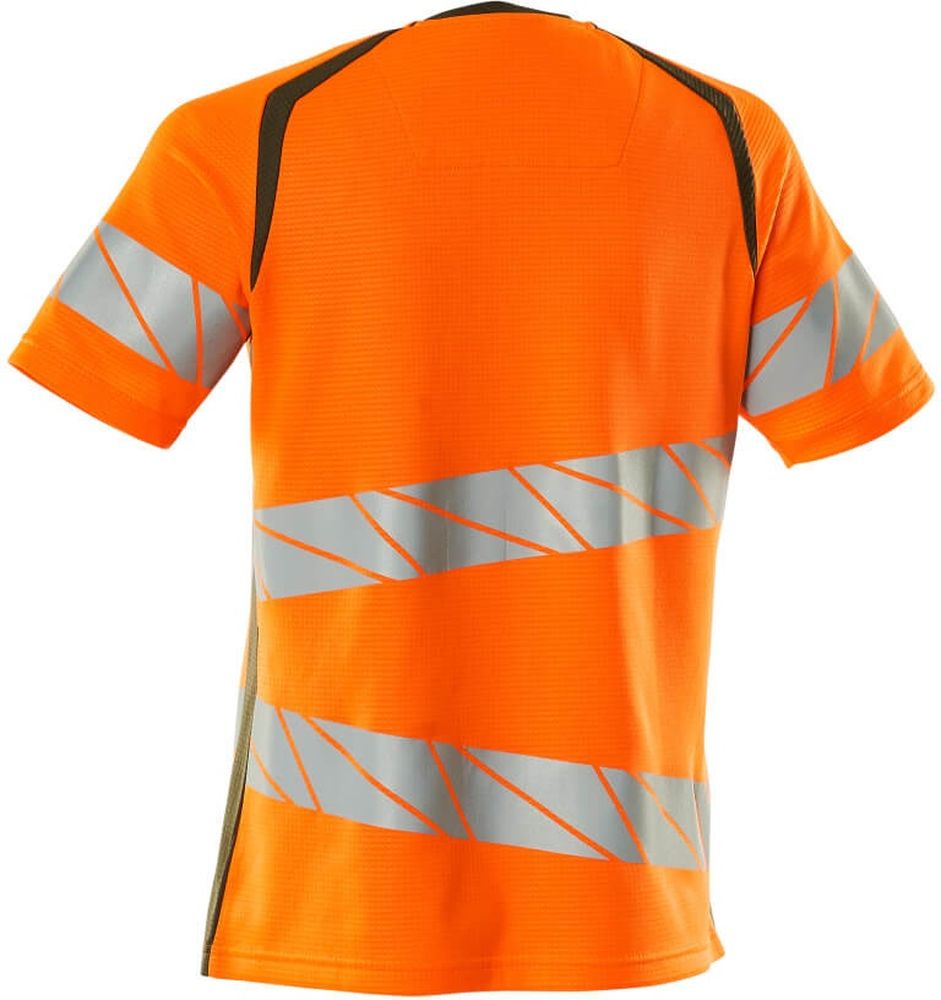MascotDamenT-ShirtAccelerateSafe19092-771Hi-visOrangeMoosgrn-XXL
