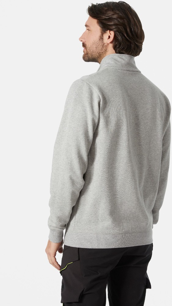 HellyHansenClassicZipSweatshirtMidGrey-XS