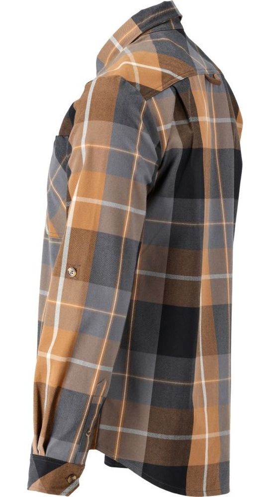 MascotHemdCustomized22904-446Nussbraun-kariert-XXL