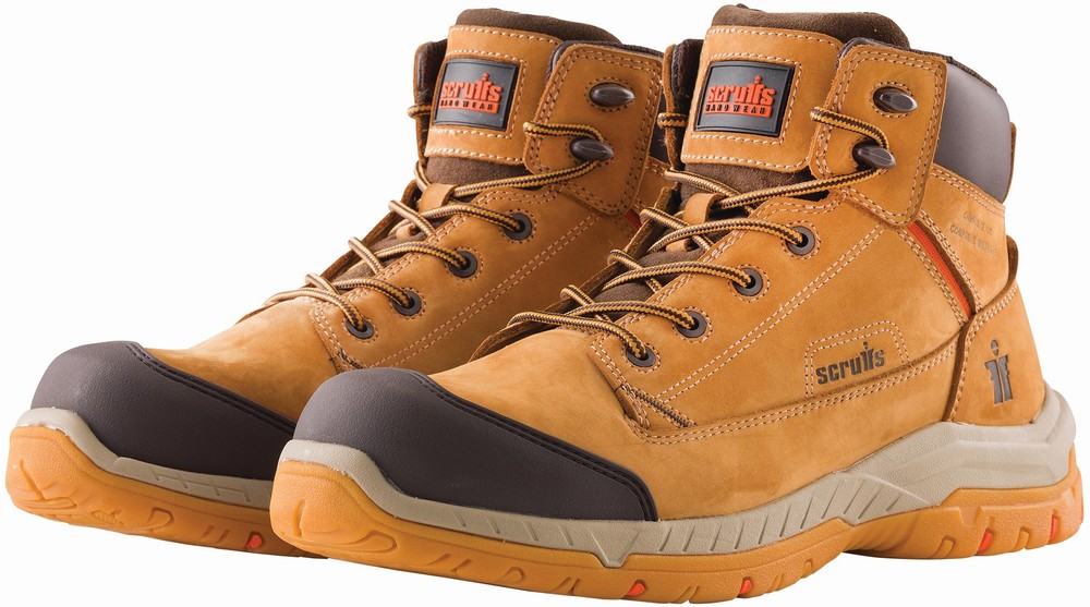 ScruffsSicherheitsschuheSicherheitsstiefelSolleret-Hellbraun