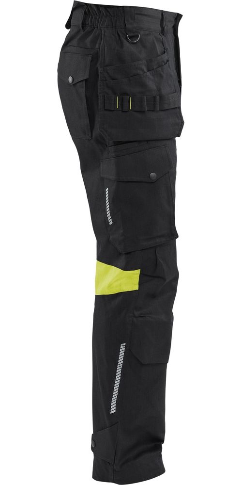 BlklderArbeitshoseHandwerkerInhrent14181512SchwarzHighVisGelb-C44