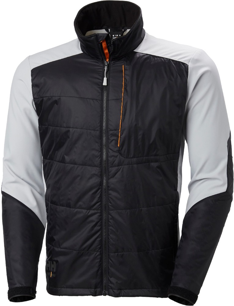 HellyHansenArbeitsjackeKensingtonInsulatedJacketBlackGreyFog-XS