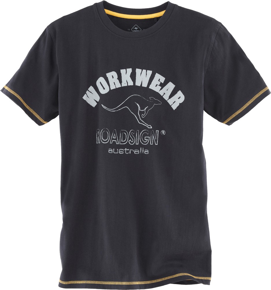 RoadsignT-ShirtSchwarzGelb