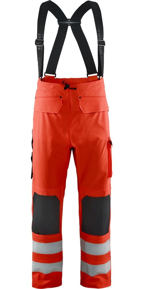 BlklderArbeitshoseRegenhoseLevel213022003HighVisRot-4XL
