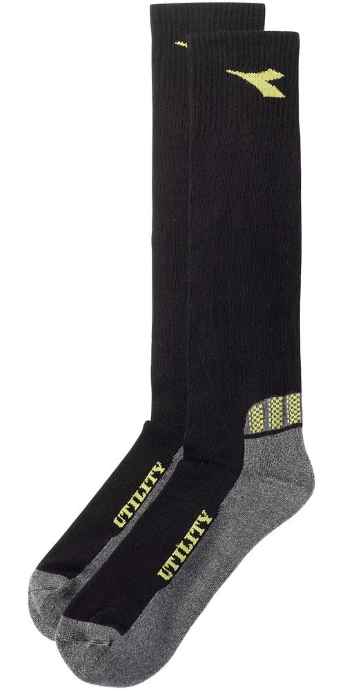 UtilityDiadoraSockenCottonWinterSocksBlackDarkGullGrey-S