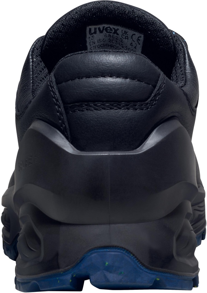 UvexSicherheits-Halbschuhe3MacsoleS7SR68621Schwarz-36Weite10