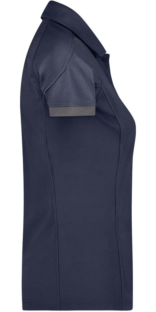 DassyDamenPoloshirtTraxionNextWomenNachtblauAnthrazitgrau-XS