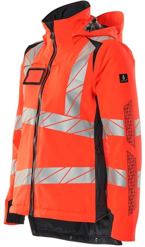MascotDamenWinterjackeAccelerateSafe19045-449Hi-visRotSchwarzblau-XXL