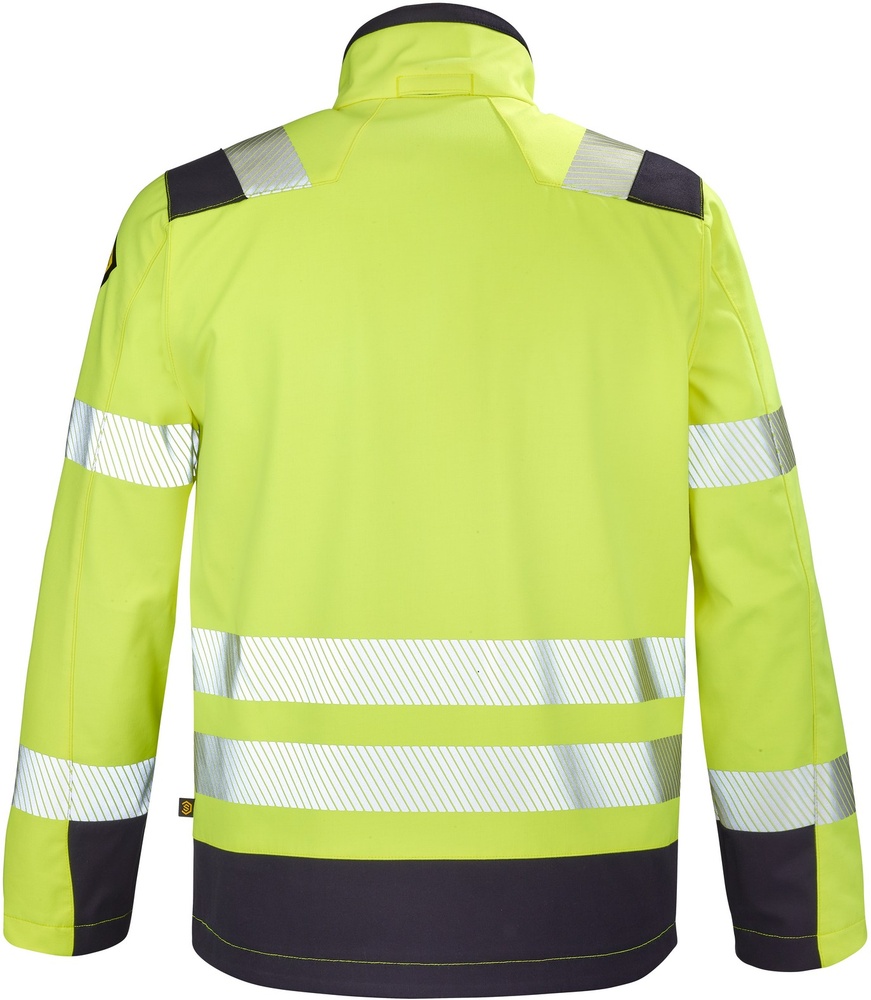 CepovettSoftshelljackeTeideHoheSichtbarkeit9D993068FluoYellowNavy-XXL