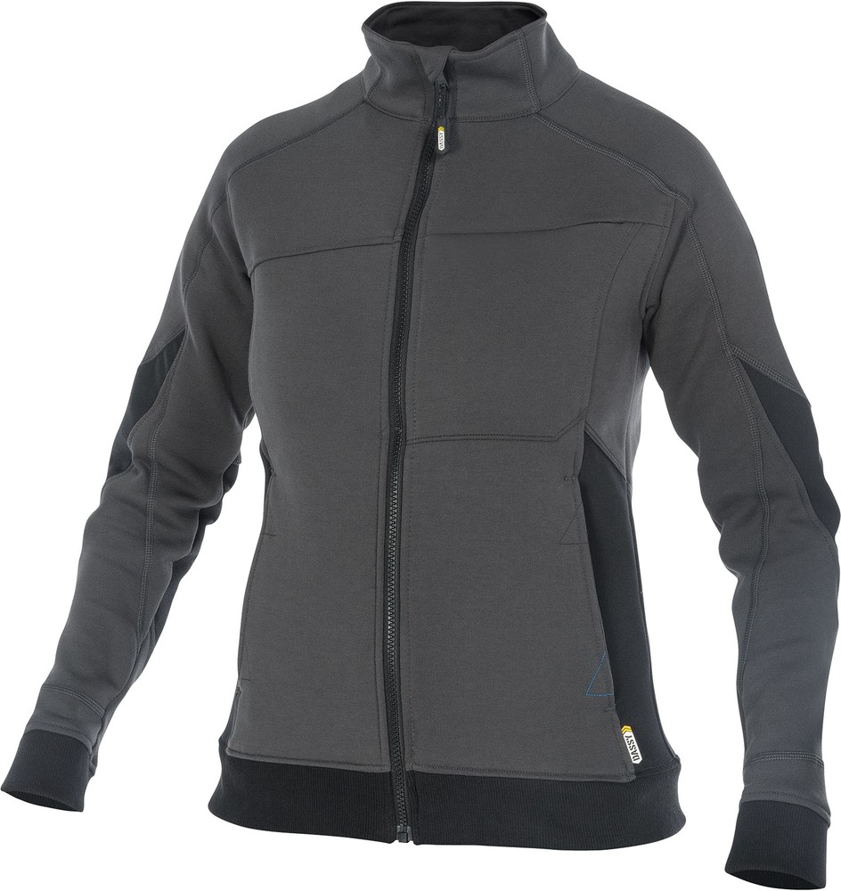 DassySweatshirtfrDamenVeloxWomenCOPES86AnthrazitgrauSchwarz