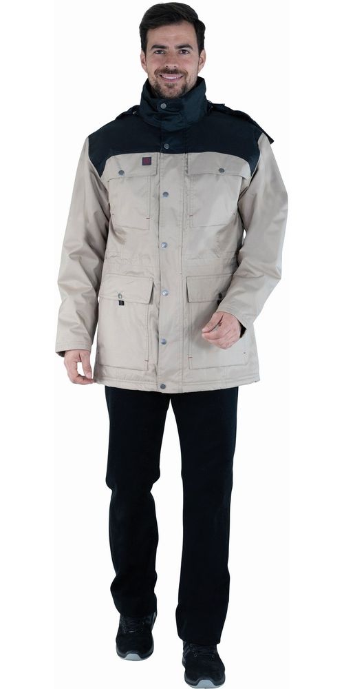 LafontParkaChuck4PK4UPBeigeBlack-XXL