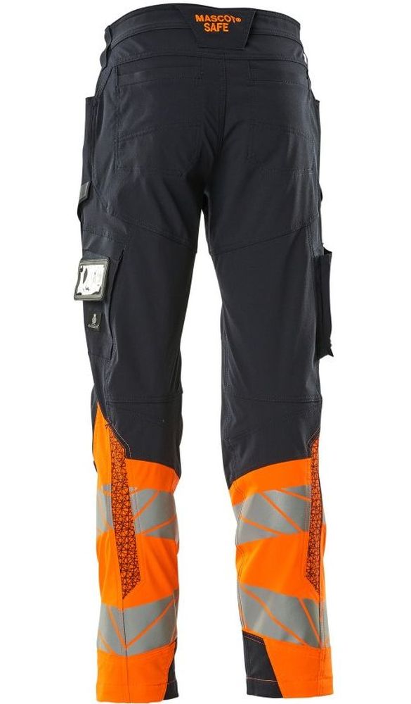 MascotHosemitSchenkeltaschenAccelerateSafe19379-510SchwarzblauHi-visOrange-C4676