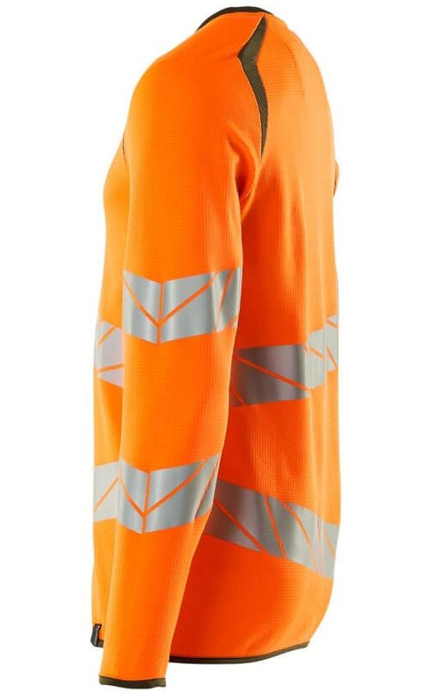 MascotSweatshirtAccelerateSafe19084-781Hi-visOrangeMoosgrn-XXL