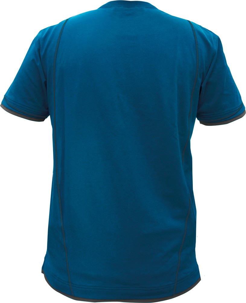 DassyT-ShirtKineticCOSPA04AzurblauAnthrazitgrau