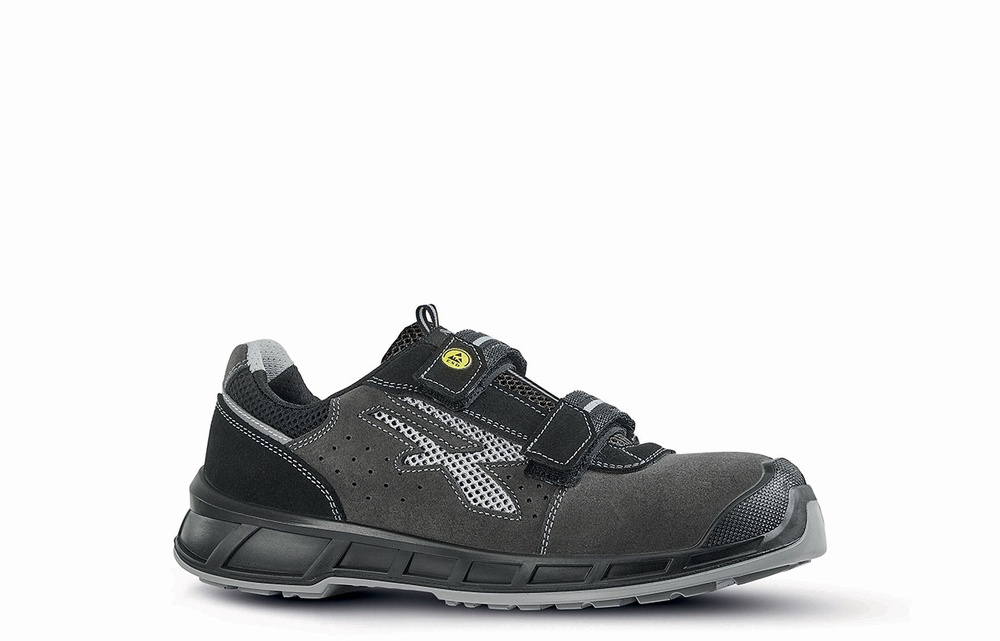 U-PowerSicherheitsschuheSandalePrinceEsdS1PSrcRK30076Schwarz-35