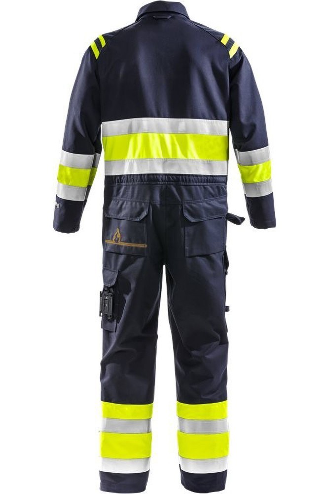 FristadsFlamestatHighVisOverallKl18174ATHSWarnschutz-GelbMarine