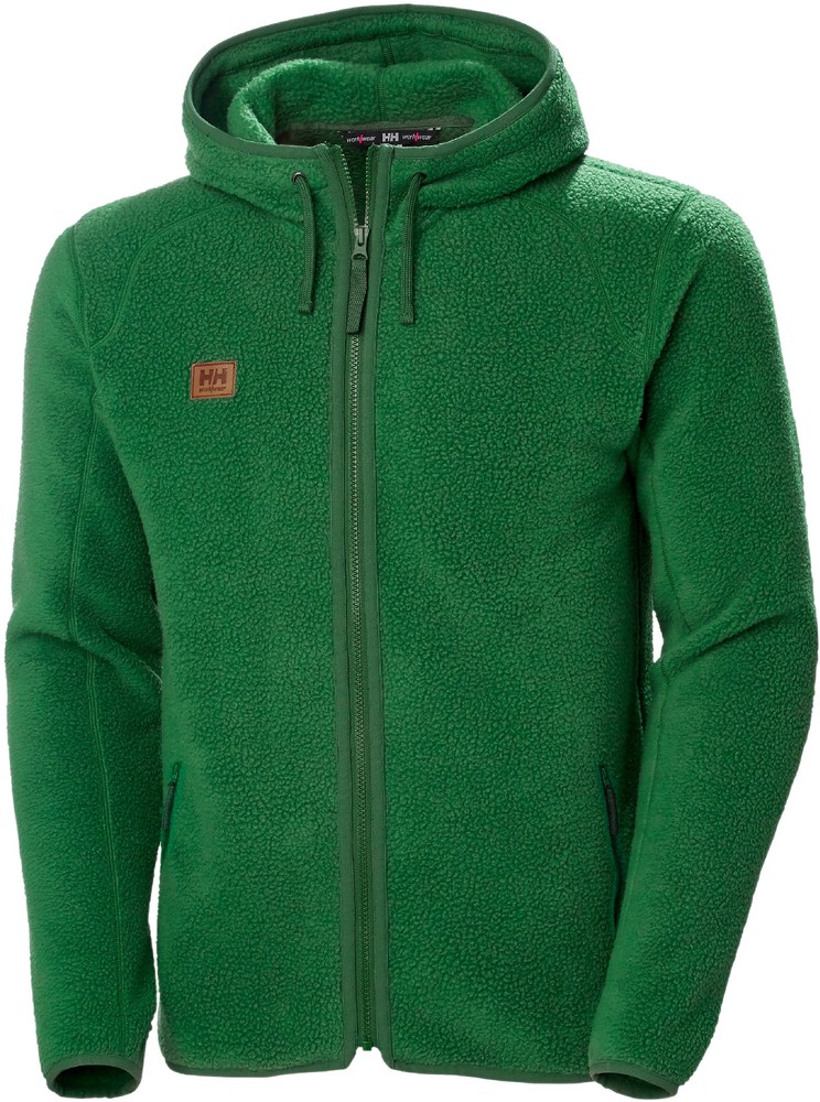 HellyHansenHoodieHeritagePileHoodieGreen-XS